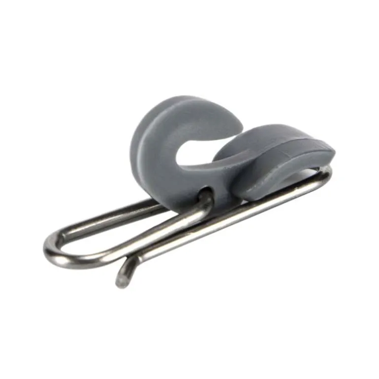 Accroche appât SUNSET Impact Bait Clip gris (x6)