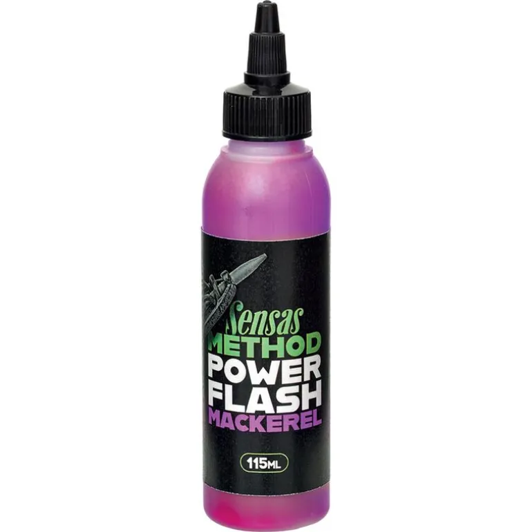 Attractant Sensas Power Flash Mackerel 115 ml