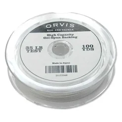 Backing orvis gel spun yellow 30lbs 600 yds