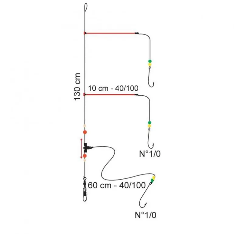 Bas De Ligne Flashmer Traînard Balais