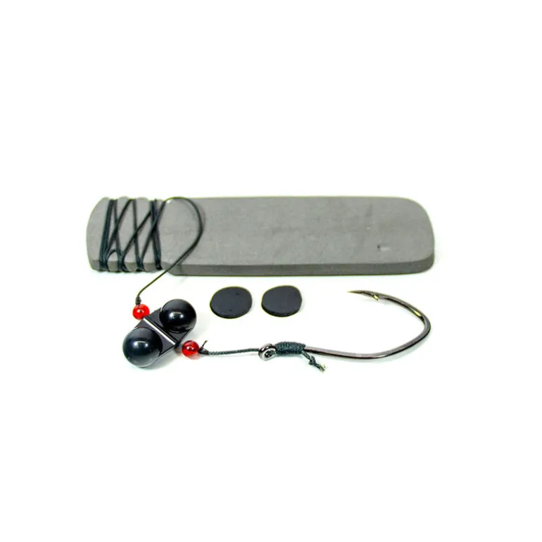 Bas de ligne Overfight Rig With Rattler 6/0 1m