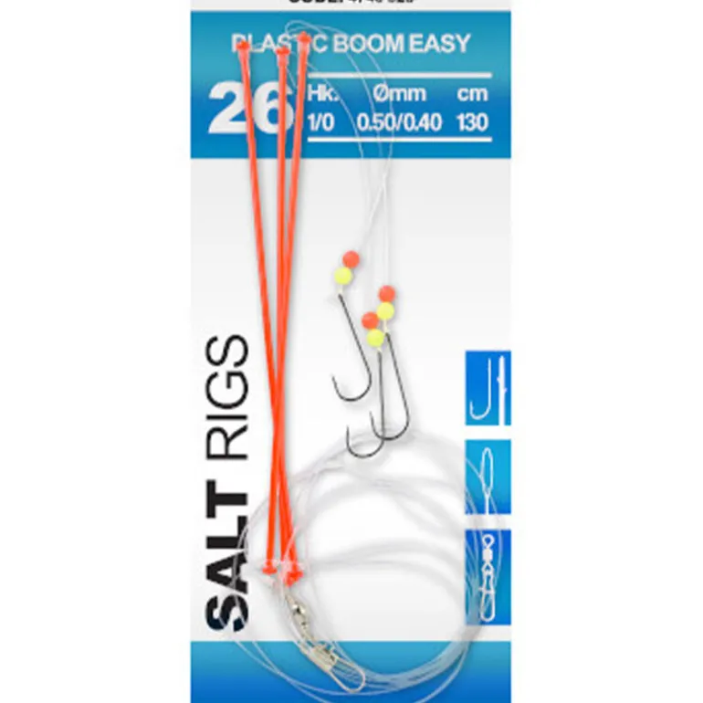 Bas de Ligne SPRO Salt Rig Plastic Boom Easy