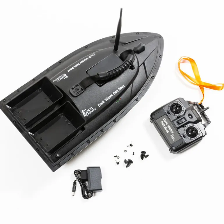 Bateau amorceur carpe team carpfishing dark water bait boat mk II