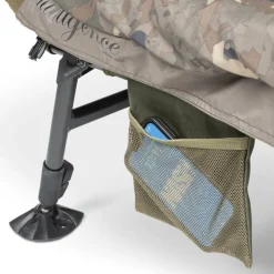 Bedchair Nash Indulgence HD40 Sleep System 8 Legs Camo Wide
