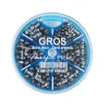 Boite de plombs fendus lemer 6 cases super doux gros