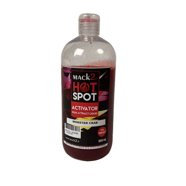Booster carpe mack2 activator monster crab 500ml