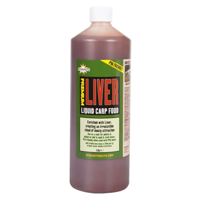 Booster Dynamite Baits Premium Liquid Carp Food Liver