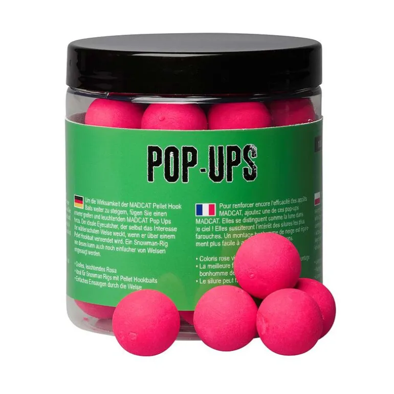 Bouillette Flottante Madcat Pop Up Halibut 20mm 100g