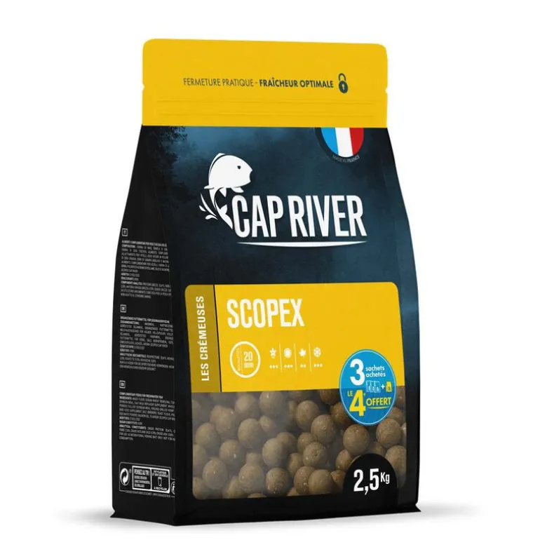 Bouillettes Cap River Scopex 2.5kg