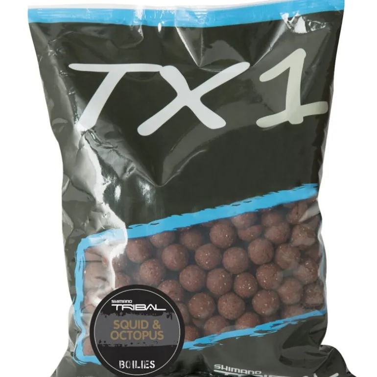 Bouillettes Shimano TX1 Squid et Octopus 20mm