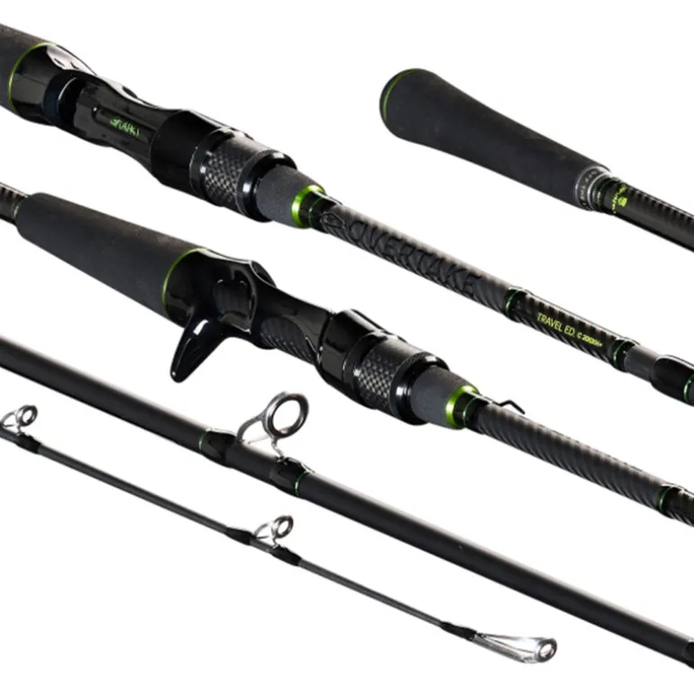 Canne Casting GUNKI Overtake Travel 3 brins ED-C 200XH 20-60g 2.00m