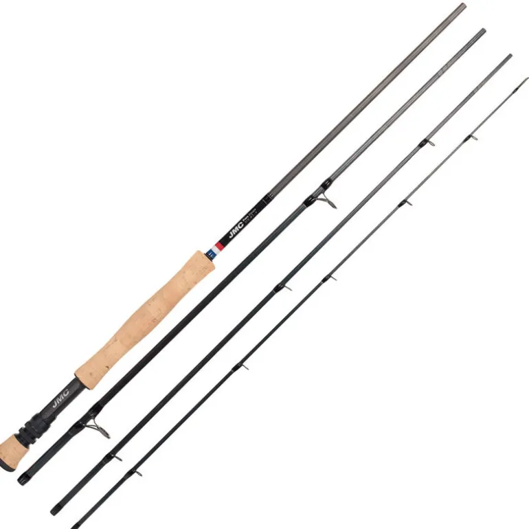 Canne mouche jmc pure équipe 10' soie 8 (4 brins)