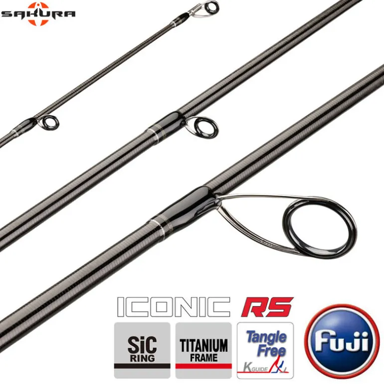 Canne Spinning Sakura Iconic RS Spinning - ICRSS 742 M+ - Banshee 7-30g, 2.25m
