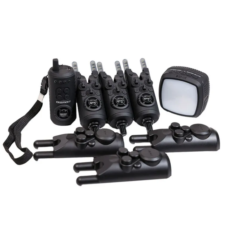 Coffret 3 détecteurs + 1 centrale + 1 lampe bivvy Sonik GIZMO2
