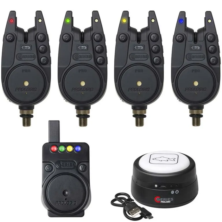 Coffret 4 Détecteurs + Centrale + Lampe C-series Pro Alarm Set