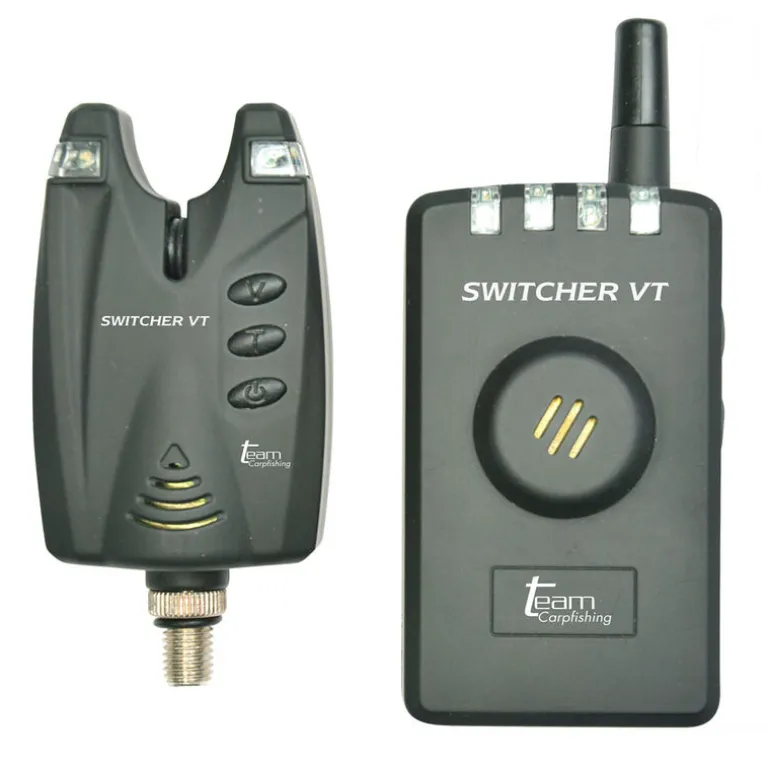 Coffret 3 détecteurs carpe team carpfishing switcher vt + centrale