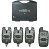 Coffret 3 détecteurs carpe team carpfishing process vx + centrale