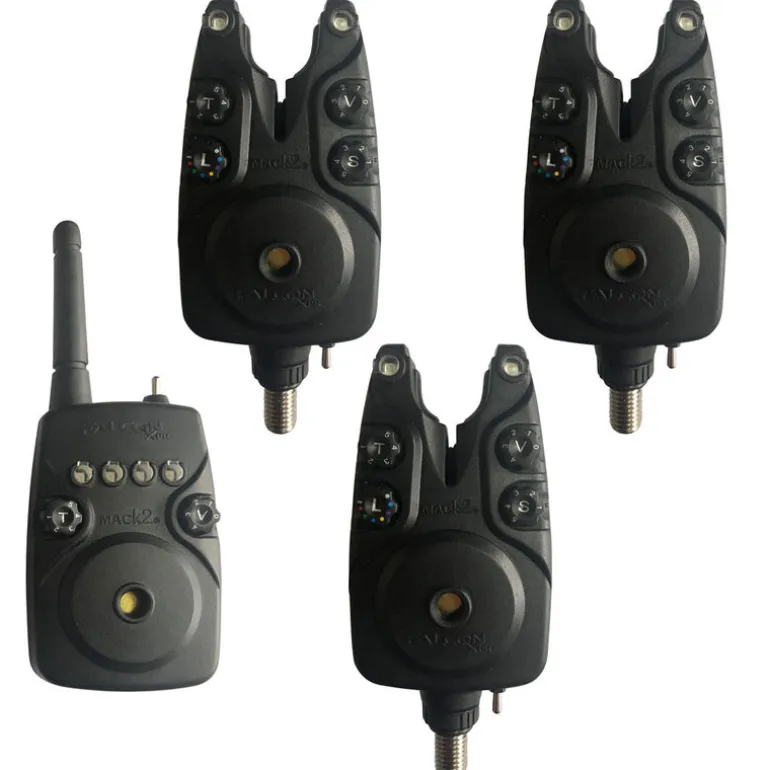 Coffret 3 détecteurs carpe mack2 falcon xpr alarm set + centrale