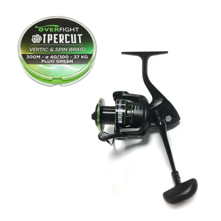 Combo Ipercut 5000 FD + Ipercut Spin and Vertic Braid 0.40