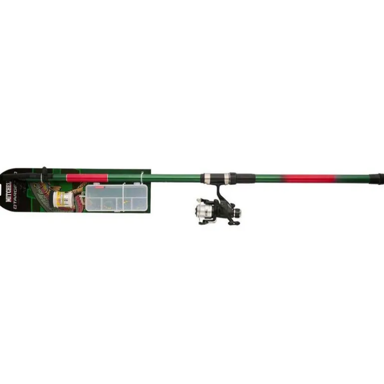Combo Mitchell Target II Trout Spin T350 Canne + Moulinet + Fil + Lignes