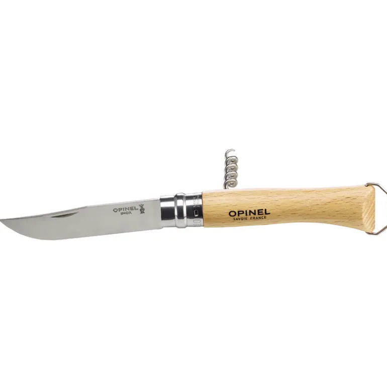 Couteau Opinel N°10 Tire-Bouchon Décapsuleur