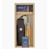 Couteau Opinel Plumier n°08 Olivier + Étui