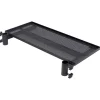 Desserte arriere rive d36 2 points alu noir 70x30cm