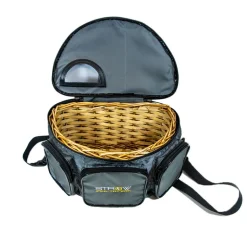 Ensemble Garbolino Canne Téléréglable 4m80 + Moulinet Capoté + Panier Truite