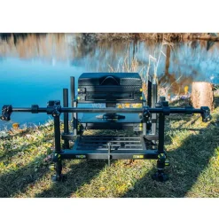 Ensemble Teos 3 Bourriches Carp Allround 300 + Sac + Barre