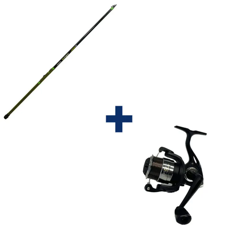 Ensemble VIPER TELETOC 3m + FIRST TROUT 2000 FD