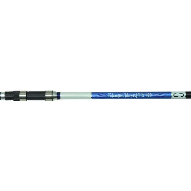 Ensembles Surf 2 cannes téle 4m10 + 2 moulinets 5000