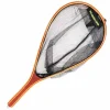Epuisette mouche silverstone raquette bambou