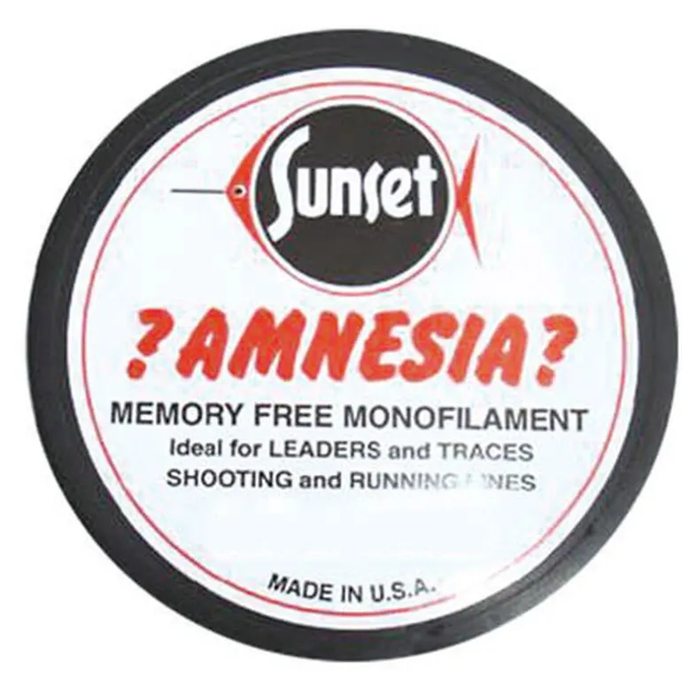 Fil nylon tête de ligne amnesia clair 100m