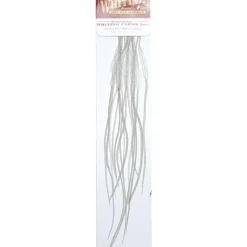 Fly tying plumes whiting microbarb silver g2