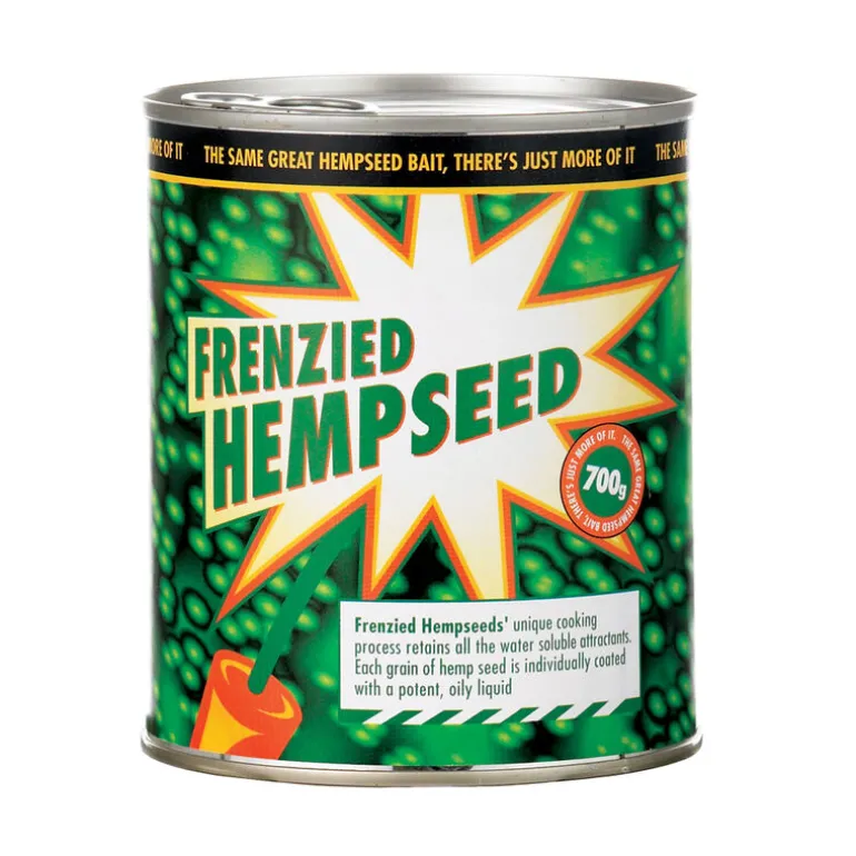 Graines cuites carpe dynamite baits frenzied hemp original 700g