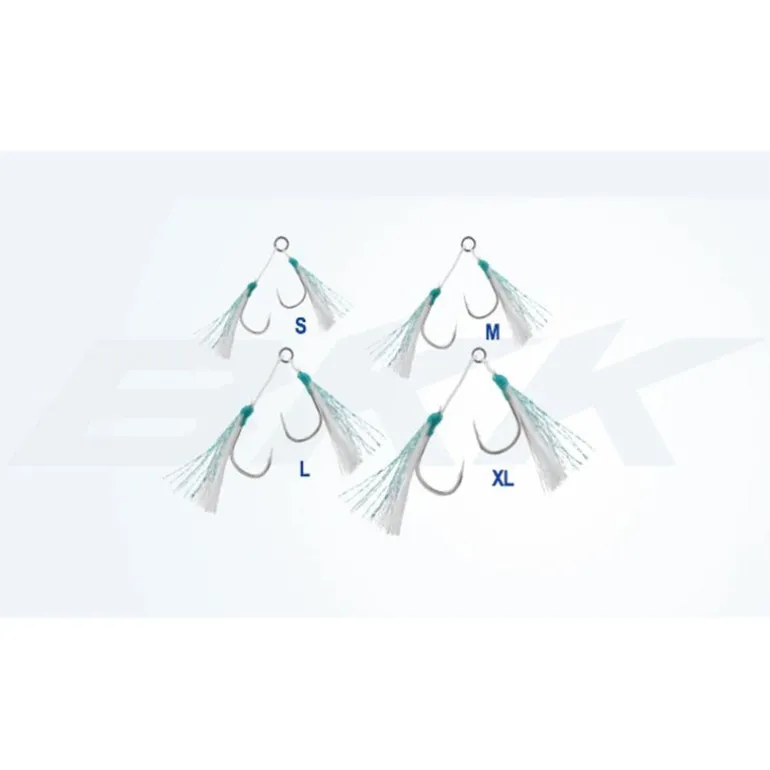 Hameçon BKK assist Hook light game shore patrol+ (x2)