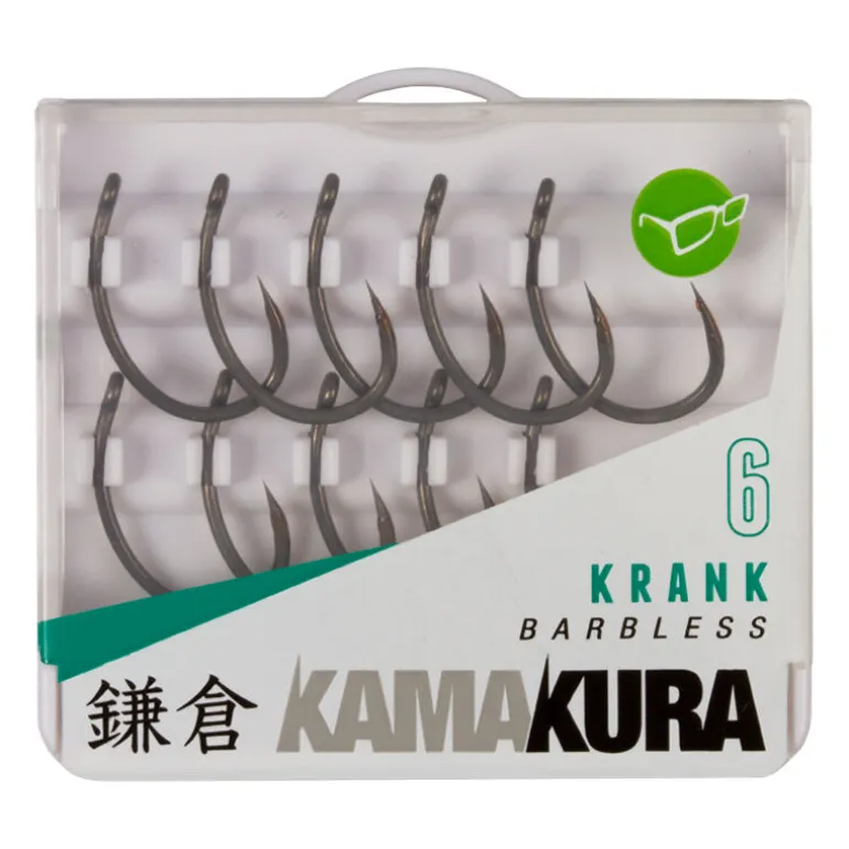 Hameçon carpe korda kamakura krank barbless (x10)