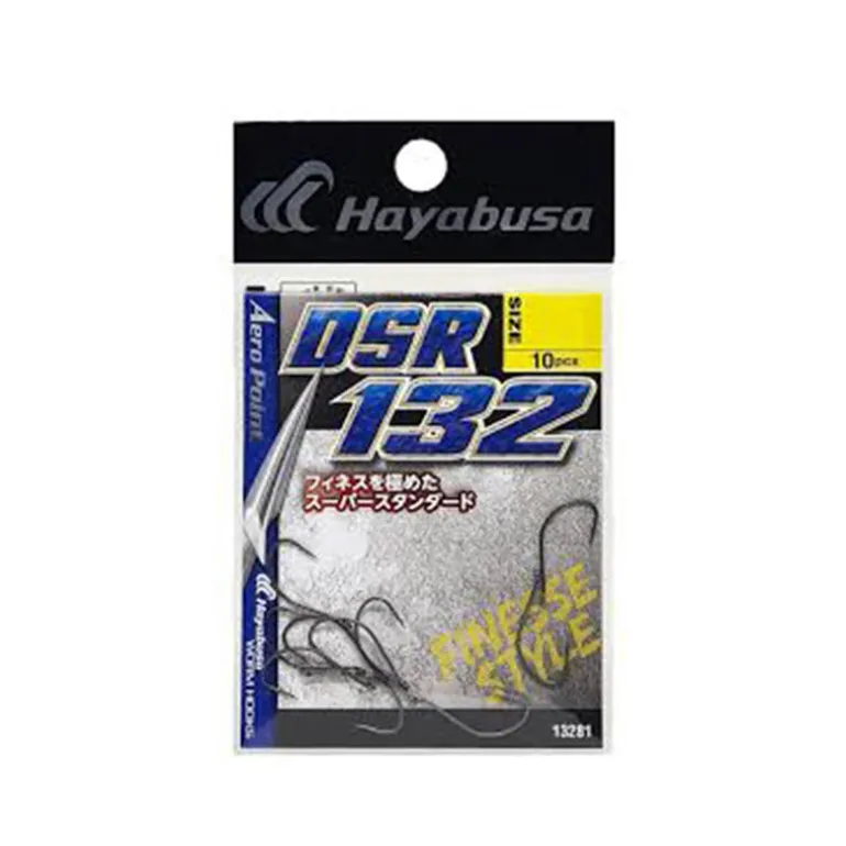 Hameçon Simple Hayabusa DSR132 (x9)