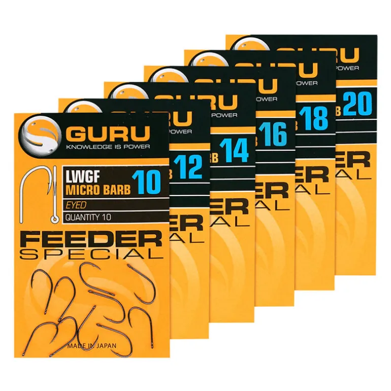 Hameçons Guru F1 Eyed LWG FEEDER