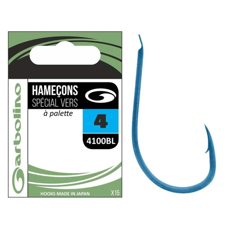 Hameçons spécial vers Garbolino STREAMLINE HAMECONS 4100BL (x15)