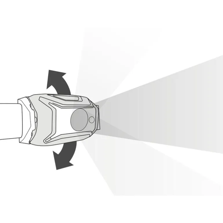 Lampe Frontale Tikkina Gris