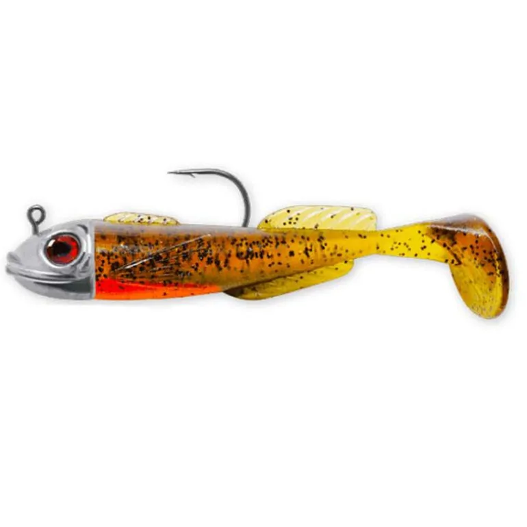 Leurre Souple Chabot Monté Delalande 9cm 17gr