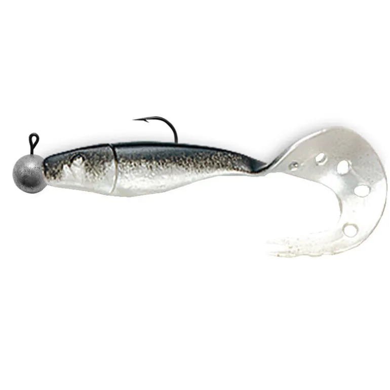 Leurre Souple Grub Delalande Sandra Monté 12cm, 10g (x2)