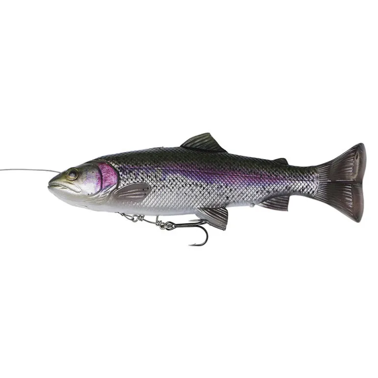 Leurre Souple Shad Savage Gear 4D Line Thru Pulse Tail Trout 16cm, 51g