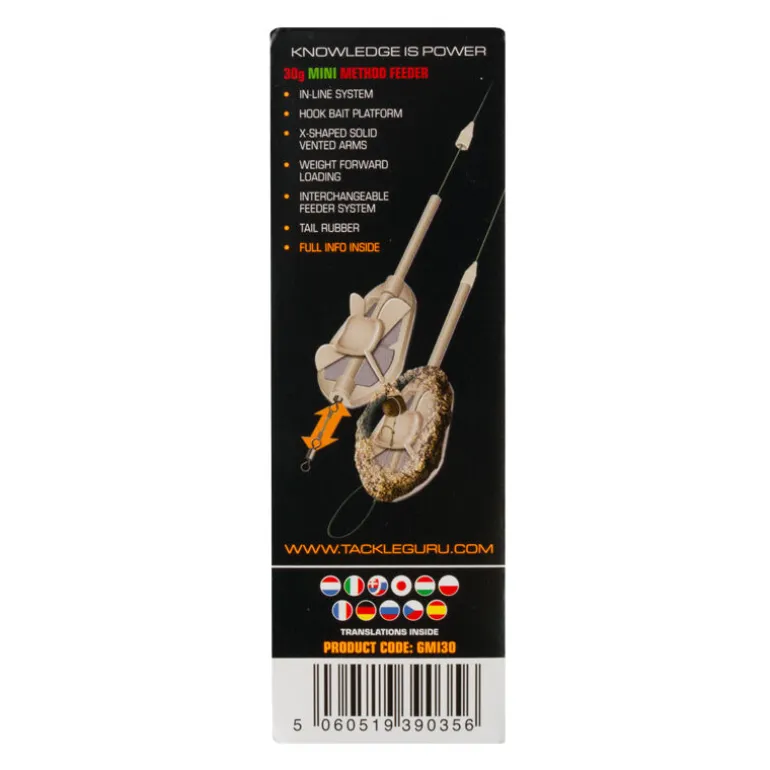 Method feeder coup guru in-line mini method feeder