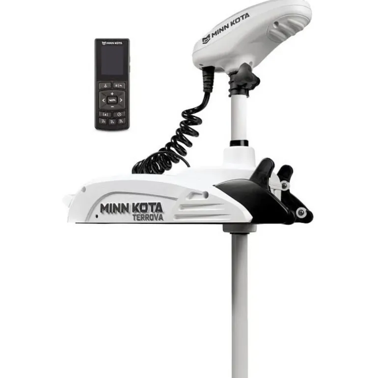Moteur Electrique Avant Minn Kota RIPTIDE TERROVA 112 BT - GPS - 112 Lbs - 36Vcc - 182 cm