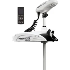 Moteur Electrique Avant Minn Kota RIPTIDE TERROVA 112 BT - GPS - 112 Lbs - 36Vcc - 220 cm