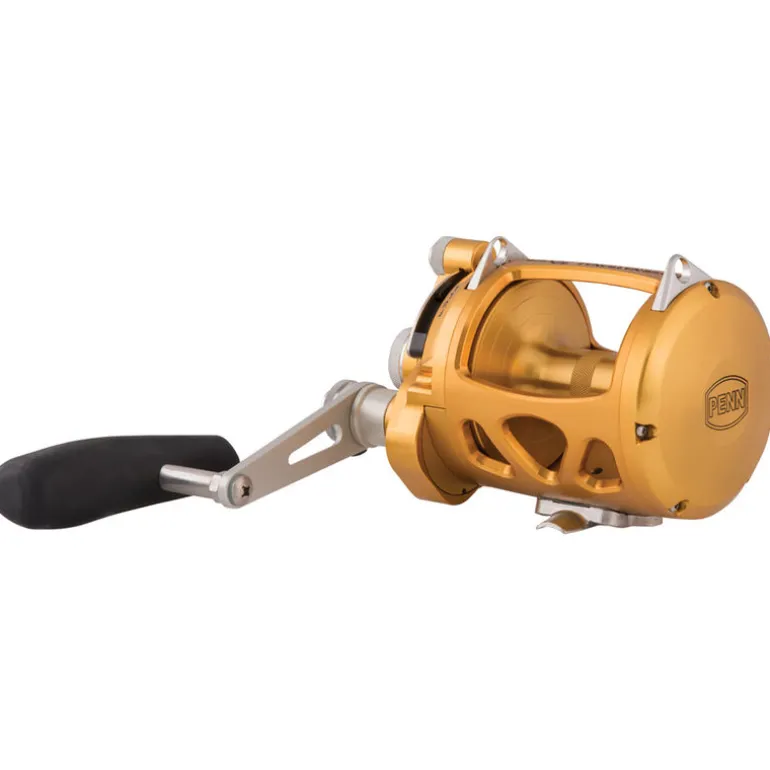 Moulinet traine penn international vi 30 vw double vitesse série gold