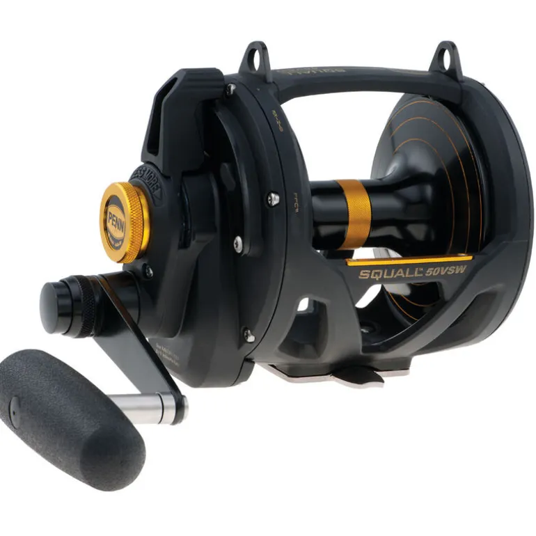 Moulinet traine penn squall 50vsw lever drag