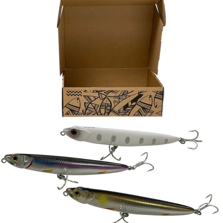 Pack 3 BEST leurres Evok Loki Stick 110 SW